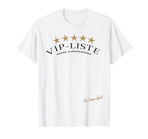 Jugendweihe 2025 Gästebuch Mädchen Jungen T-Shirt Jugendweihe 2025 Gästebuch Mädchen Jungen T-Shirt von Jugendweihe 2025 T-Shirt