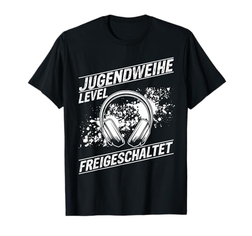 Jugendweihe Gaming Junge - Firmung Konfirmation Jungen T-Shirt von Jugendweihe Gaming Jungen Geschenk Shirts