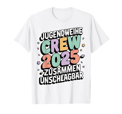 Lustige Jugendweihe 2025 Geschenke Mädchen T-Shirt Lustige Jugendweihe 2025 Geschenke Mädchen T-Shirt von Jugendweihe Geschenke Mädchen Gästebuch