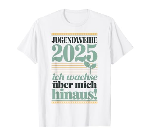 Lustige Jugendweihe 2025 Geschenke Mädchen T-Shirt Lustige Jugendweihe 2025 Geschenke Mädchen T-Shirt von Jugendweihe Geschenke Mädchen Gästebuch