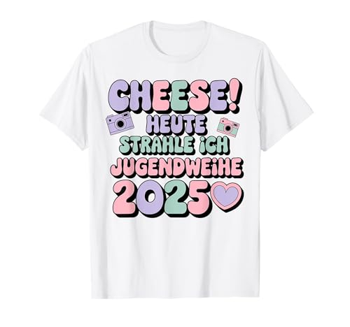 Lustige Jugendweihe 2025 Geschenke Mädchen T-Shirt Lustige Jugendweihe 2025 Geschenke Mädchen T-Shirt von Jugendweihe Geschenke Mädchen Gästebuch