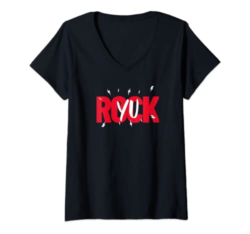 Damen Yu Rock Jugoslawien T-Shirt mit V-Ausschnitt Damen Yu Rock Jugoslawien T-Shirt mit V-Ausschnitt von Jugoslawien SFRJ Ex Yu