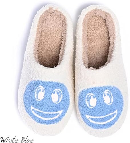 Jugsar Hausschuhe Damen Winter Plüsch Pantoffeln Herren Warme Hausschuhe Frauen Bequeme Slippers Unisex Blau 39/40 von Jugsar