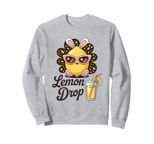 Lustiger Zitronen-Tropfen-Spruch Cute Citrus Bunny Humor Damen Herren Sweatshirt Lustiger Zitronen-Tropfen-Spruch Cute Citrus Bunny Humor Damen Herren Sweatshirt von Juice Lover Summer Drink Retro Cartoon Vibe