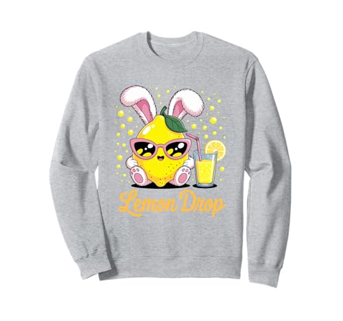 Lustiger Zitronen-Tropfen-Spruch Cute Citrus Bunny Humor Damen Herren Sweatshirt Lustiger Zitronen-Tropfen-Spruch Cute Citrus Bunny Humor Damen Herren Sweatshirt von Juice Lover Summer Drink Retro Cartoon Vibe