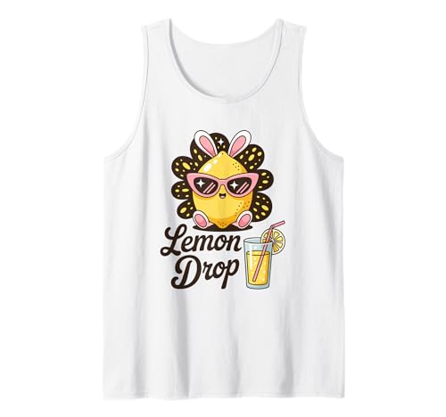 Lustiger Zitronen-Tropfen-Spruch Cute Citrus Bunny Humor Damen Herren Tank Top Lustiger Zitronen-Tropfen-Spruch Cute Citrus Bunny Humor Damen Herren Tank Top von Juice Lover Summer Drink Retro Cartoon Vibe