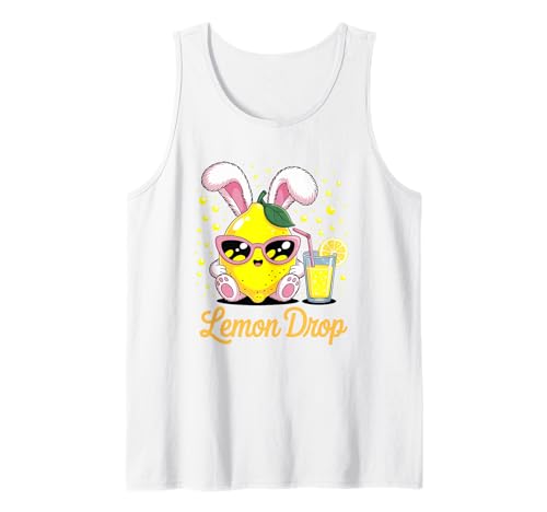 Lustiger Zitronen-Tropfen-Spruch Cute Citrus Bunny Humor Damen Herren Tank Top Lustiger Zitronen-Tropfen-Spruch Cute Citrus Bunny Humor Damen Herren Tank Top von Juice Lover Summer Drink Retro Cartoon Vibe