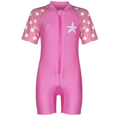 Juicy Bumbles Baby Badeanzug Mädchen | Schutzkleidung Baby | Seestern L (2-3 Jahre) von Juicy Bumbles