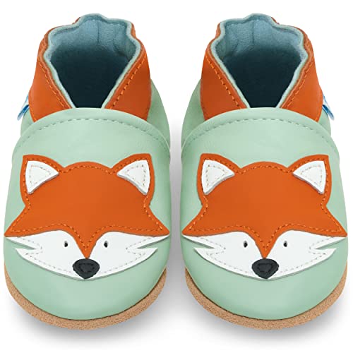 Juicy Bumbles Lauflernschuhe Krabbelschuhe Babyschuhe/Graufuchs - 2-3 Jahre (Größe 26) von Juicy Bumbles