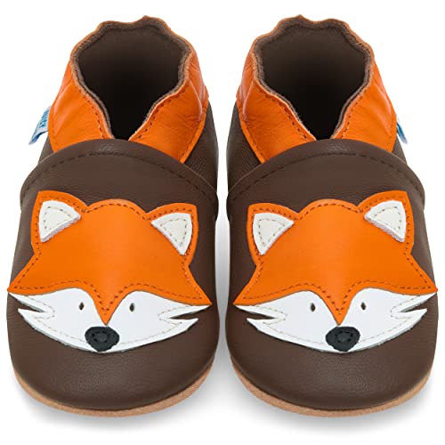Juicy Bumbles Lauflernschuhe Krabbelschuhe Babyschuhe/Fuchs - 0-6 Monate (Größe 19/20) von Juicy Bumbles