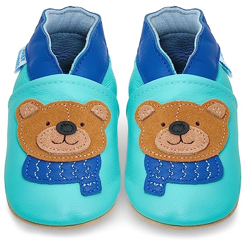 Juicy Bumbles Lauflernschuhe Mädchen Krabbelschuhe Baby Babyschuhe 0-6 Monate Timmy-Bär von Juicy Bumbles