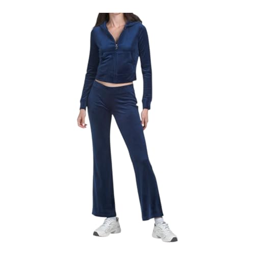 Juicy Couture Damen Bling Velours Trainingsanzug, Atlantis, Medium Juicy Couture Damen Bling Velours Trainingsanzug, Atlantis, Medium von Juicy Couture