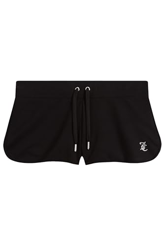 Juicy Couture Damen Booty Lässige Shorts, Black, X-Small von Juicy Couture