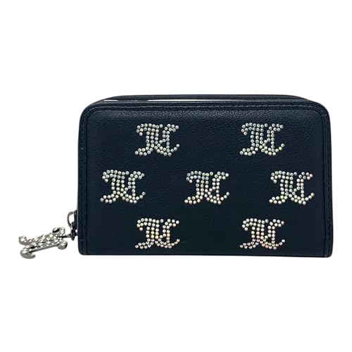 Juicy Couture Damen Geldbörse mit mehreren Fächern, Take the Lead Strass Lakritze, Einheitsgröße, Faltbare Brieftasche Juicy Couture Damen Geldbörse mit mehreren Fächern, Take the Lead Strass Lakritze, Einheitsgröße, Faltbare Brieftasche von Juicy Couture