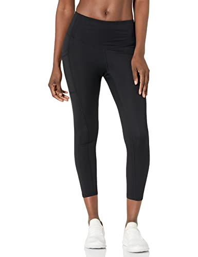 Juicy Couture Damen Logo Pro with Side Pockets Leggings, Saftig Schwarz, X-Groß von Juicy Couture