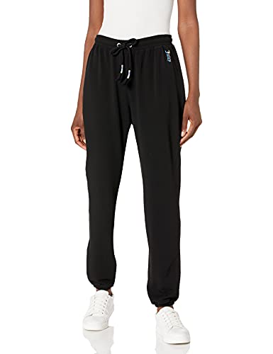 Juicy Couture Damen Neuheit Tip Jogger Lässige Hose, tiefschwarz, Groß von Juicy Couture
