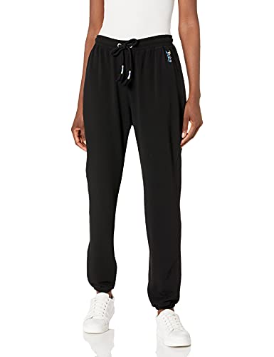 Juicy Couture Damen Neuheit Tip Jogger Lässige Hose, tiefschwarz, M von Juicy Couture