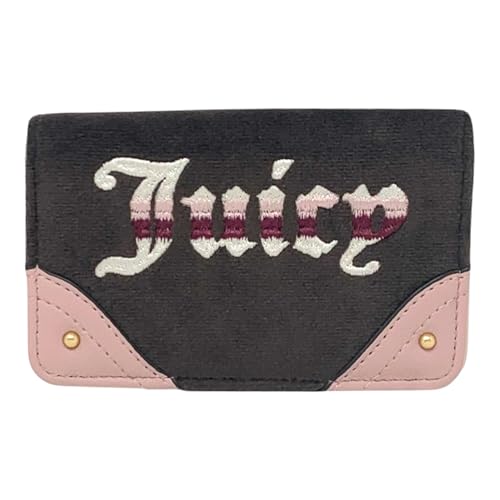 Juicy Couture Damen Slim Längliche Bifold Wallet (Chocolate/Dusty Blush) von Juicy Couture