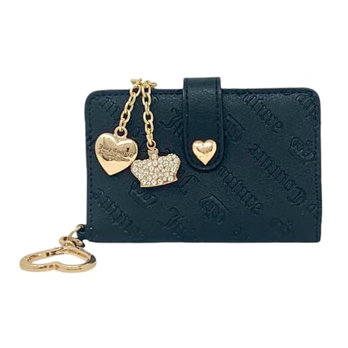Juicy Couture Damen Tab Card Case Wallet mit Schlüsselring, Lakritze, Juicy Couture Damengeldbörse Juicy Couture Damen Tab Card Case Wallet mit Schlüsselring, Lakritze, Juicy Couture Damengeldbörse von Juicy Couture