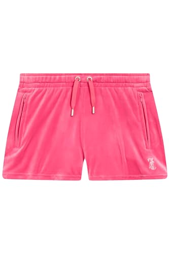 Juicy Couture Damen Tamia Track Damenshorts Sommershorts aus Velour mit Appliaktionen in versch. Farben Lässige Shorts, HOT PINK, M Juicy Couture Damen Tamia Track Damenshorts Sommershorts aus Velour mit Appliaktionen in versch. Farben Lässige Shorts, HOT PINK, M von Juicy Couture