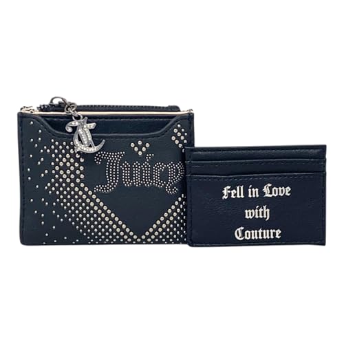 Juicy Couture Damen Simply Perfect Bifold mit ausziehbarer Karte, stilvolle und geräumige Geldbörse, Lovely Day Lakritz, Einheitsgröße, Kompakt Juicy Couture Damen Simply Perfect Bifold mit ausziehbarer Karte, stilvolle und geräumige Geldbörse, Lovely Day Lakritz, Einheitsgröße, Kompakt von Juicy Couture