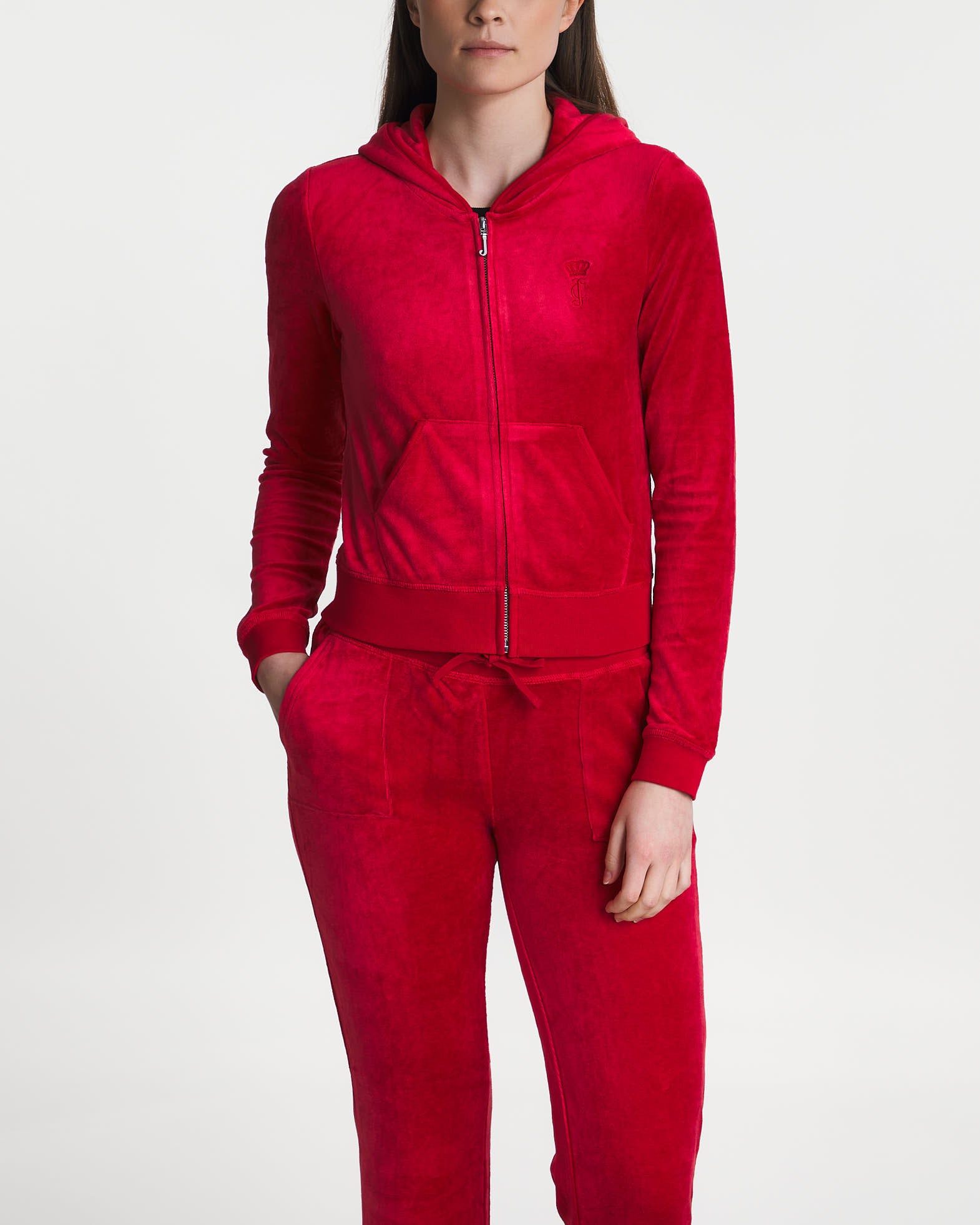 Juicy Couture Hoodie Heritage Robyn Red von Juicy Couture