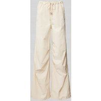 Juicy Couture Hose mit elastischem Bund Modell 'AYLA' in Beige, Größe M von Juicy Couture