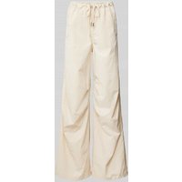 Juicy Couture Hose mit elastischem Bund Modell 'AYLA' in Beige, Größe S von Juicy Couture