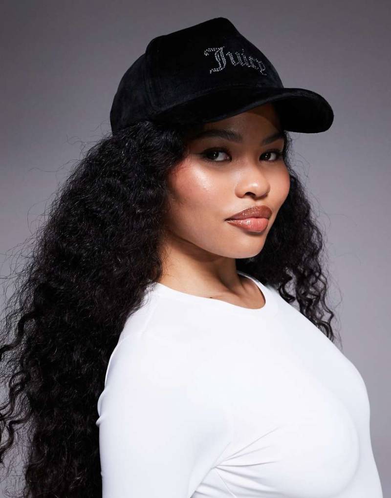 Juicy Couture - Kappe in Schwarz mit Logo Juicy Couture - Kappe in Schwarz mit Logo von Juicy Couture