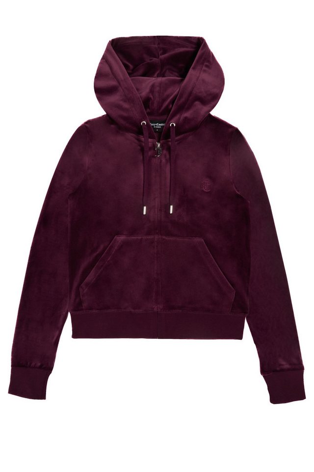 Juicy Couture Kapuzennickijacke ROBERTSON HOODIE . Damen Trainingsjacke Damen, Sweatjacke mit Kapuze, Velour, mit Glitzer, Sale Juicy Couture Kapuzennickijacke ROBERTSON HOODIE . Damen Trainingsjacke Damen, Sweatjacke mit Kapuze, Velour, mit Glitzer, Sale von Juicy Couture
