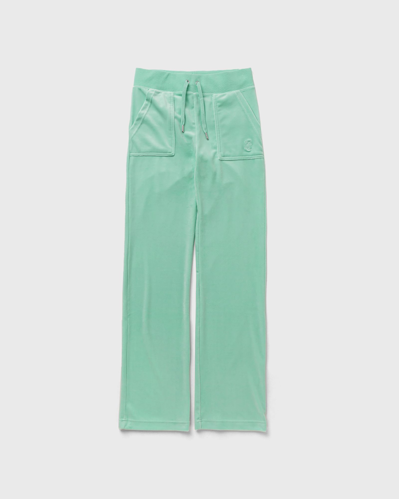 Juicy Couture WMNS Classic Velour Del Ray Pant women Sweatpants green in Größe:L von Juicy Couture