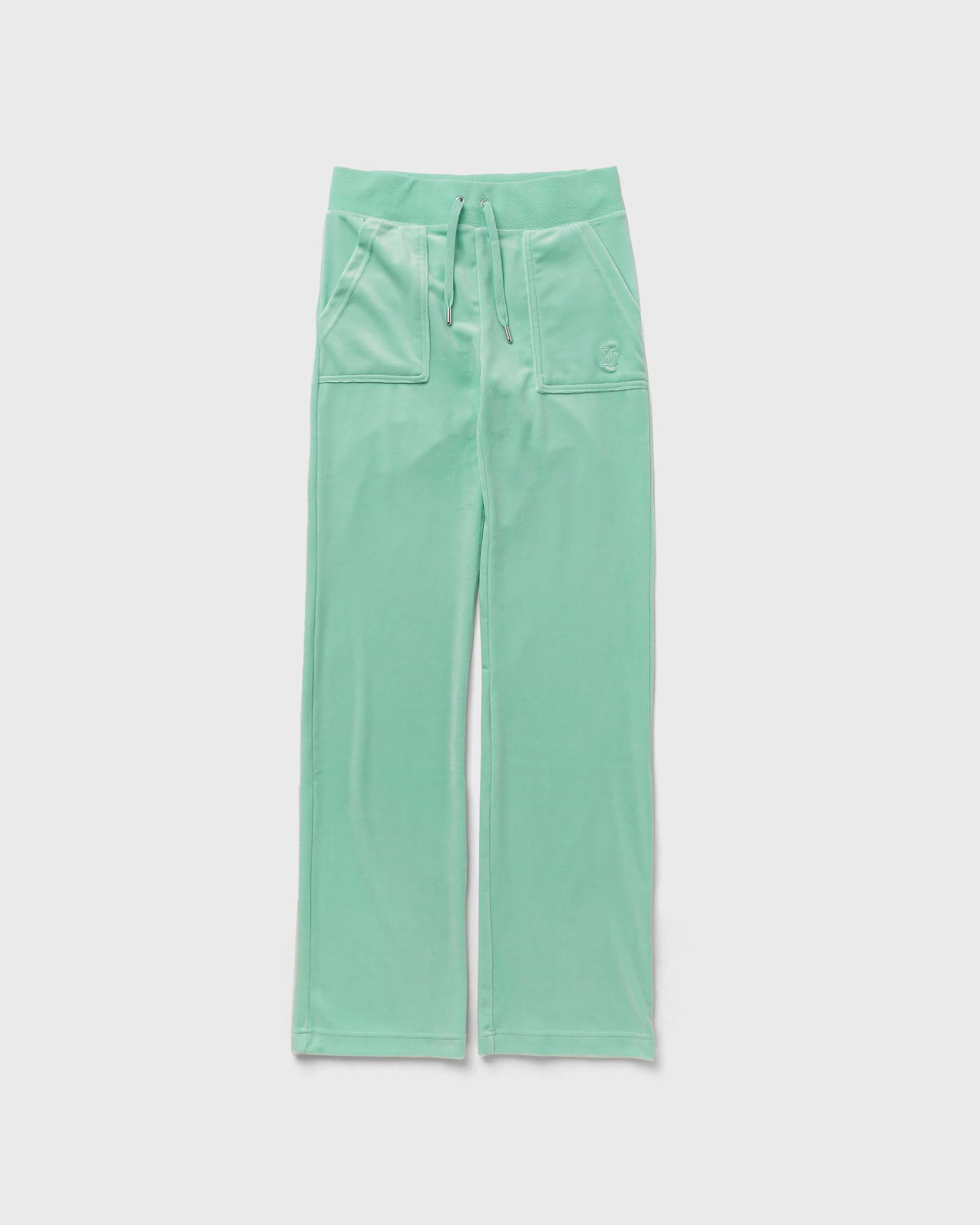 Juicy Couture WMNS Classic Velour Del Ray Pant women Sweatpants green in Größe:S von Juicy Couture