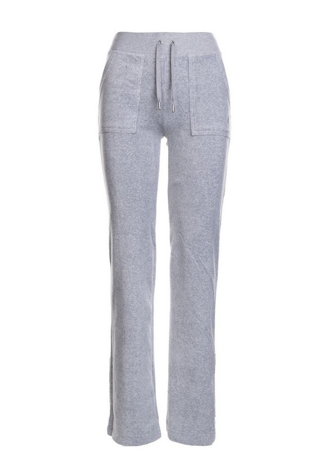 Juicy Couture Sweathose DEL RAY Damen Trainingshose Damen, Sweathose, Velour, Jogginghose mit Glitzer, Sale von Juicy Couture