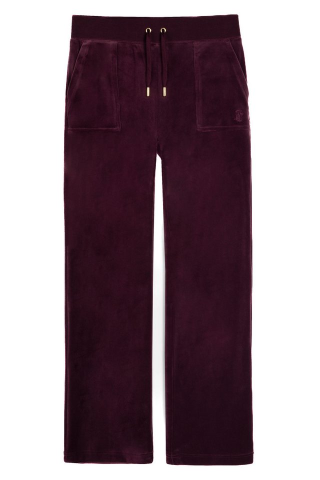 Juicy Couture Sweathose DEL RAY. Damen Trainingshose Damen, Sweathose, Velour, Jogginghose mit Glitzer, Sale von Juicy Couture
