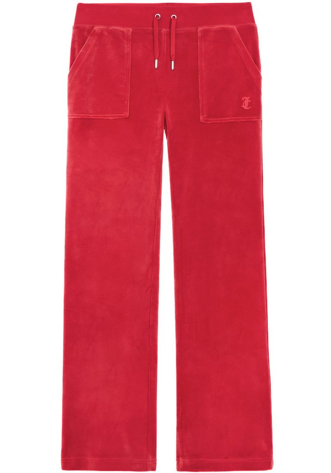 Juicy Couture Sweathose DEL RAY PANT _ Damen Trainingshose Damen, Sweathose, Velour, Jogginghose mit Glitzer, Sale von Juicy Couture