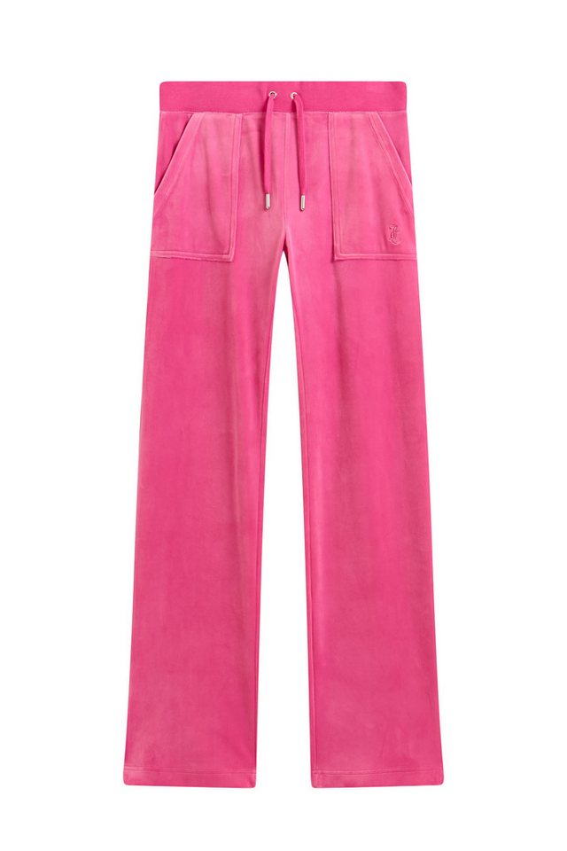 Juicy Couture Sweathose DEL RAY TRACK PANTS Damen Trainingshose Damen, Sweathose, Velour, Jogginghose mit Glitzer, Sale von Juicy Couture