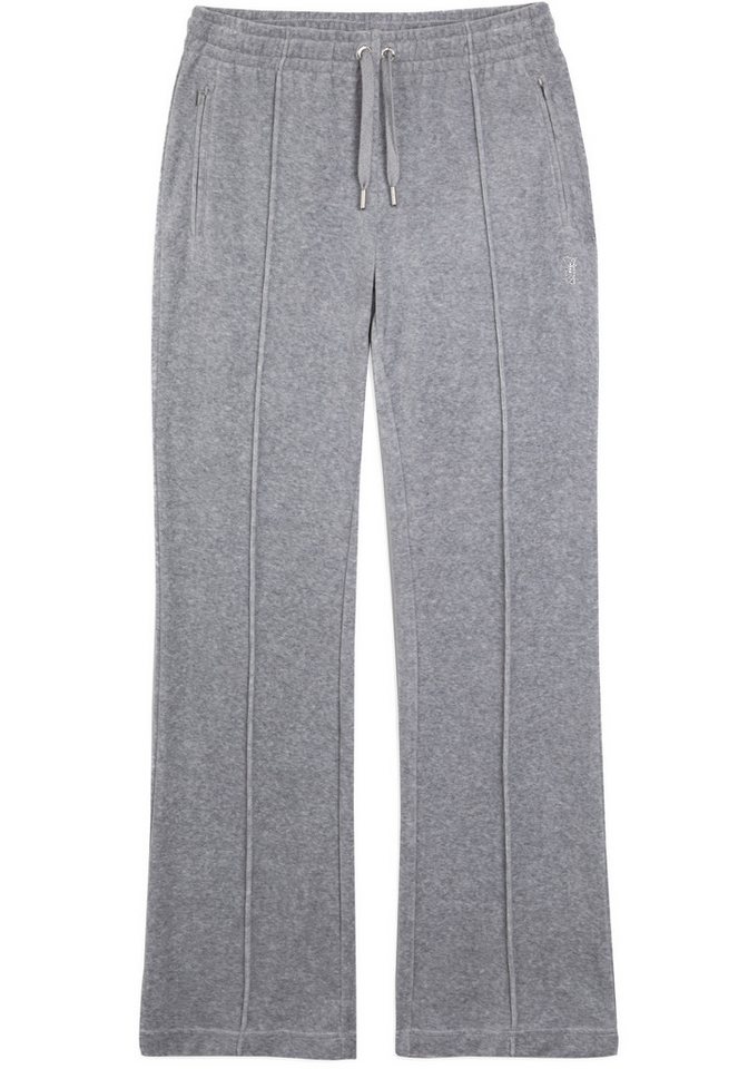 Juicy Couture Sweathose TINA TRACK PANT Damen Trainingshose Damen, Sweathose, Velour, Jogginghose mit Glitzer, Sale von Juicy Couture