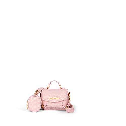 Juicy Couture - Umhängetasche WISTERIA aus Polyester, rose-weiß (18 X 7 X 15 cm) von Juicy Couture