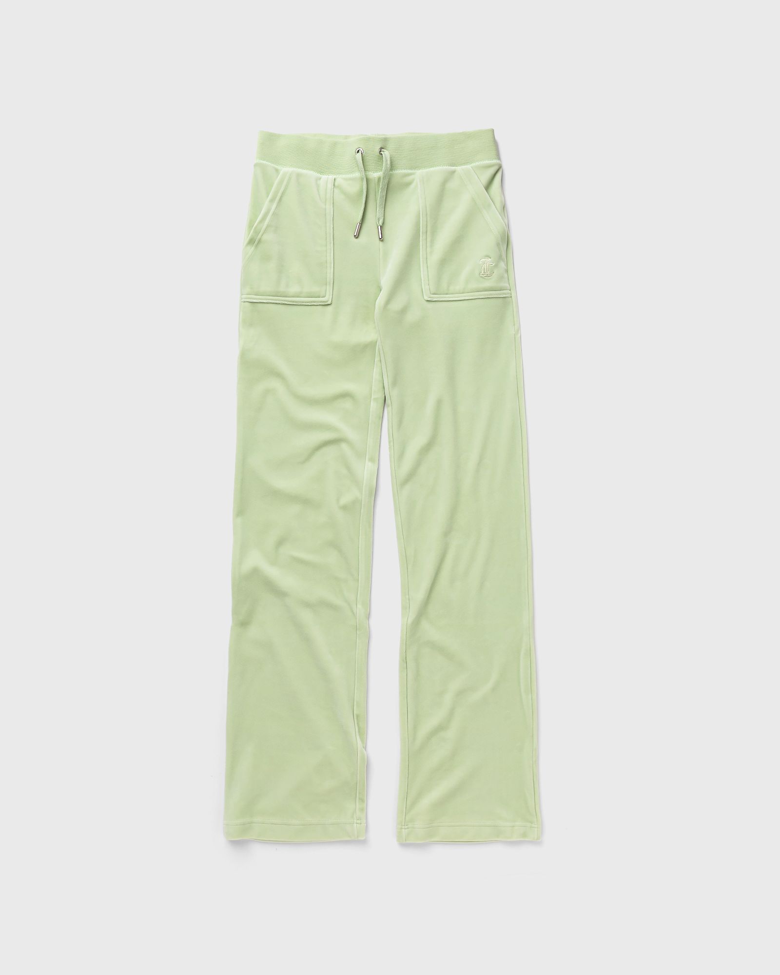 Juicy Couture WMNS Classic Velour Del Ray Pant women Sweatpants green in Größe:M von Juicy Couture