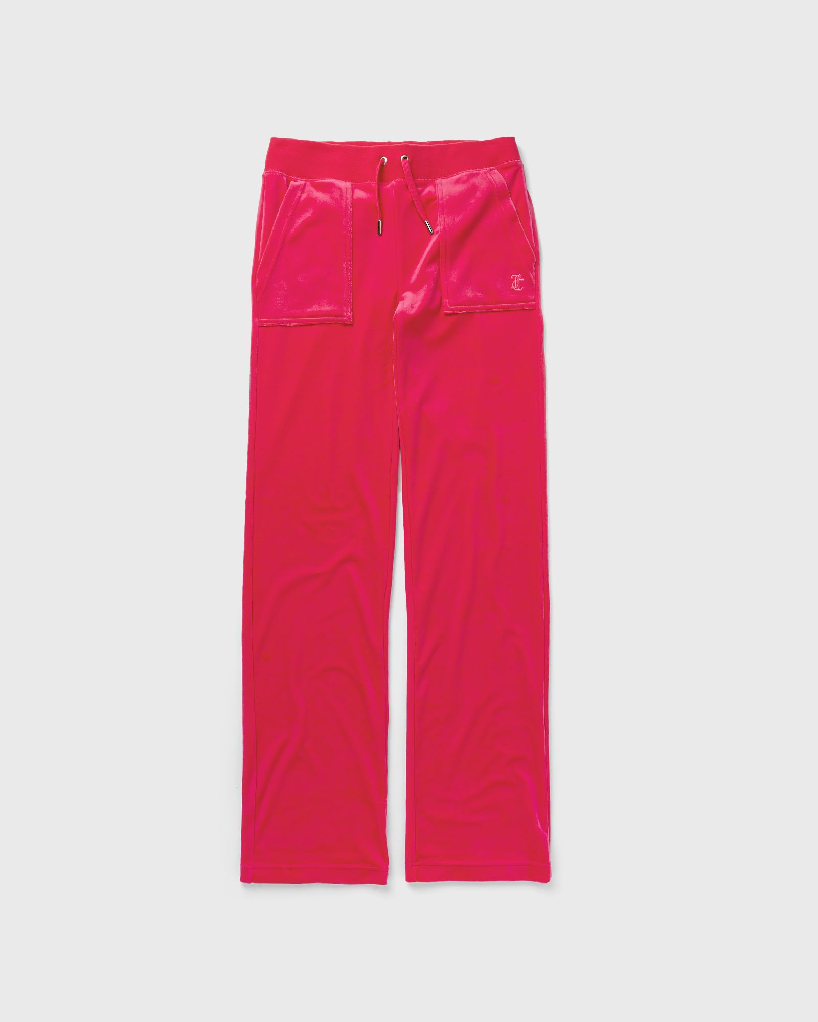 Juicy Couture WMNS Classic Velour Del Ray Pant women Sweatpants pink in Größe:M von Juicy Couture