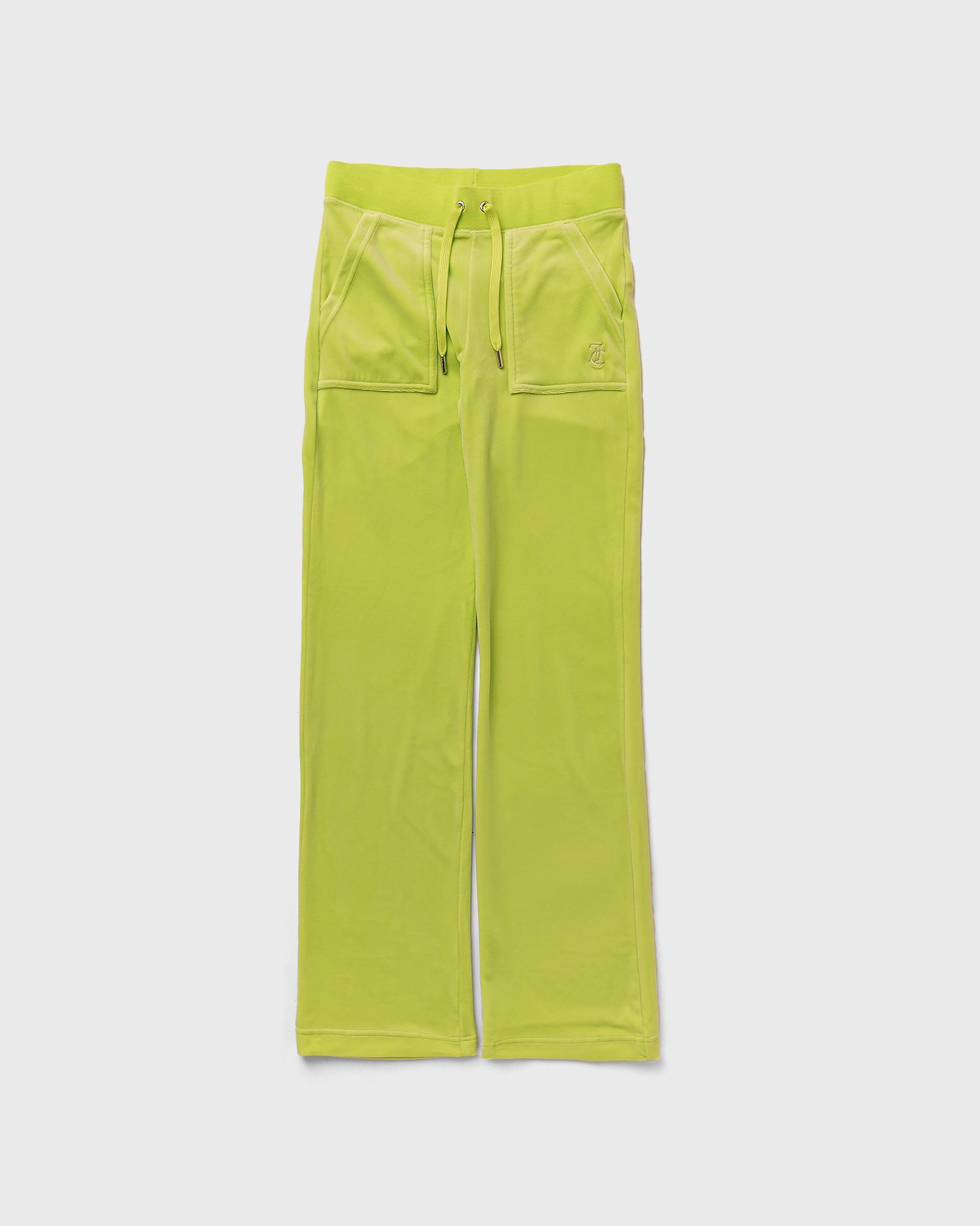 Juicy Couture WMNS Classic Velour Del Ray Pant women Sweatpants green in Größe:L von Juicy Couture