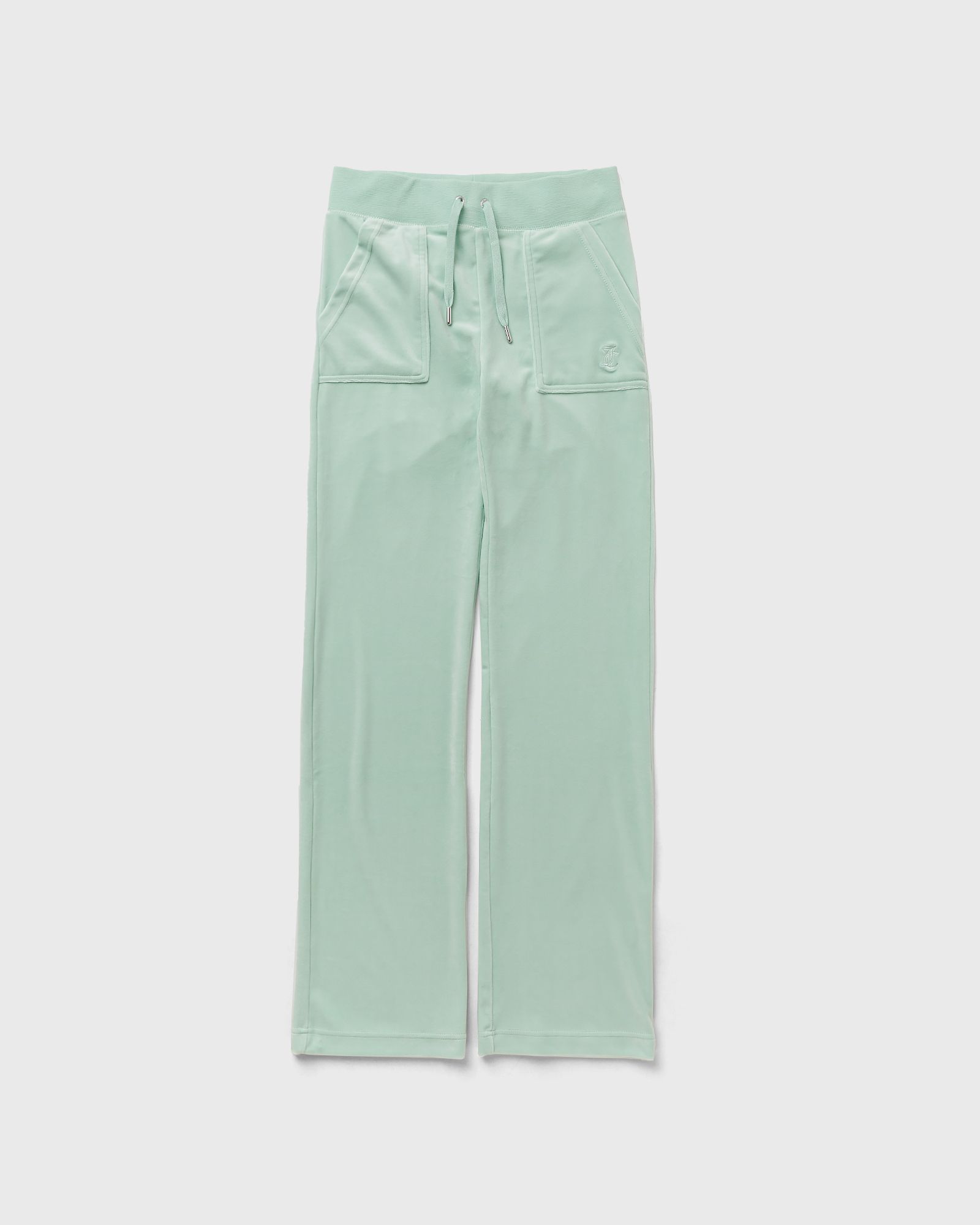 Juicy Couture WMNS Classic Velour Del Ray Pant women Sweatpants green in Größe:M von Juicy Couture