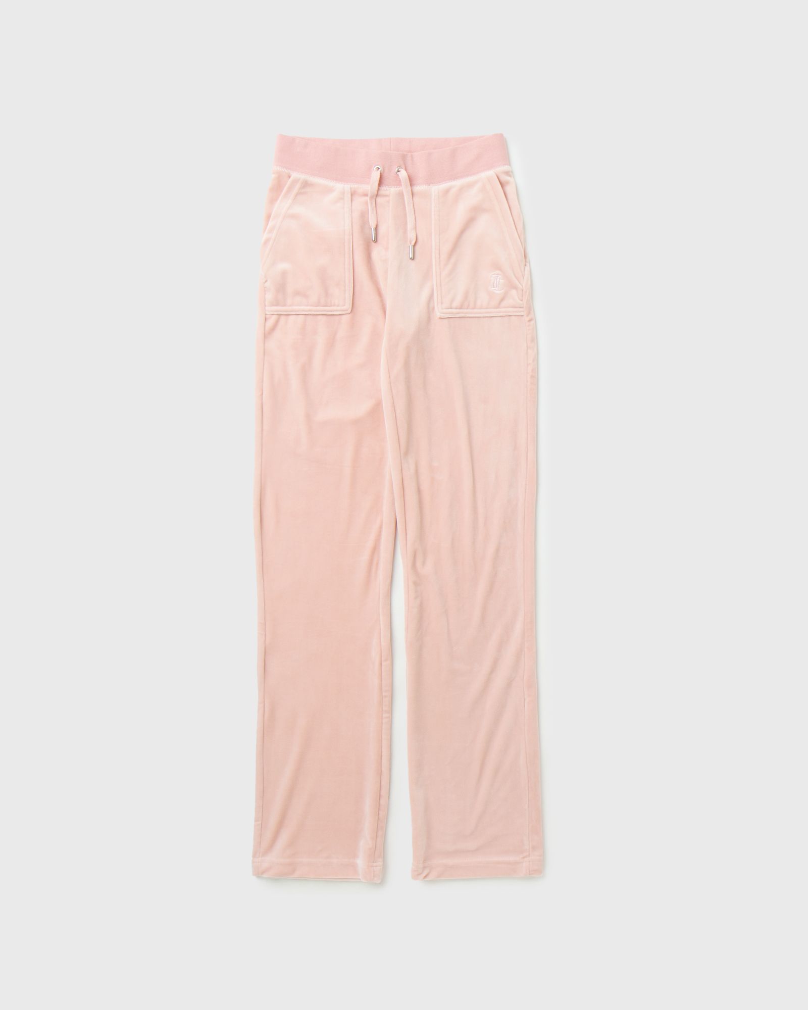 Juicy Couture WMNS Classic Velour Del Ray Pant women Sweatpants|Track Pants pink in Größe:M von Juicy Couture