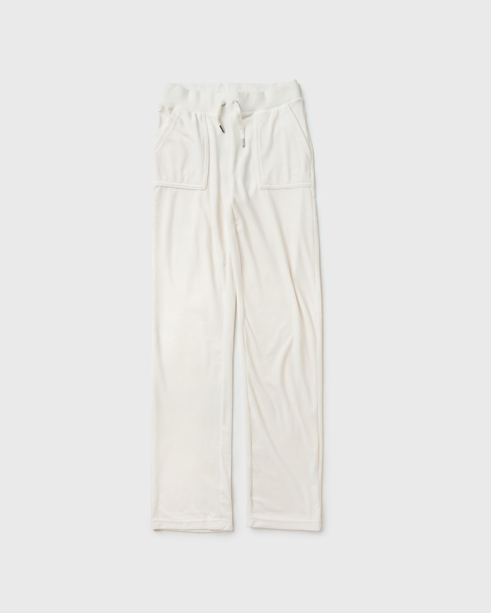 Juicy Couture WMNS Classic Velour Del Ray Pant women Sweatpants|Track Pants white in Größe:L von Juicy Couture