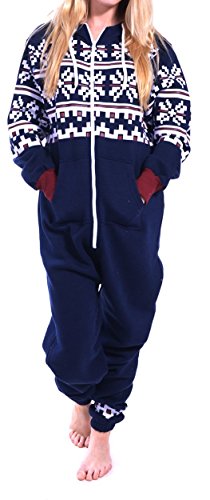 Juicy Trendz® Damen Gedruckt Overall Alles In Einem Stück Aztekisch Unisex Onesie von Juicy Trendz