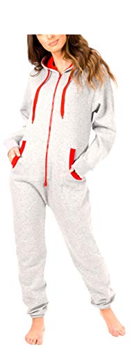 Juicy Trendz® Damen Onesie Frauen Trainingsanzug Jogging Anzug Einteiler Unisex Overall Jumpsuit von Juicy Trendz