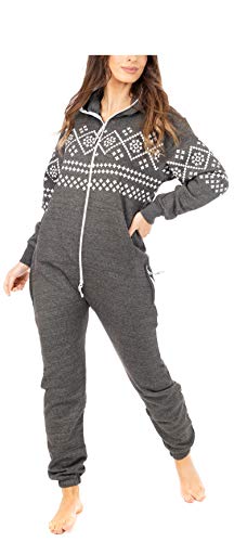 Juicy Trendz® Herren Onesie Overall Trainingsanzug Jogginganzug Einteiler Norweger Jumpsuit von Juicy Trendz