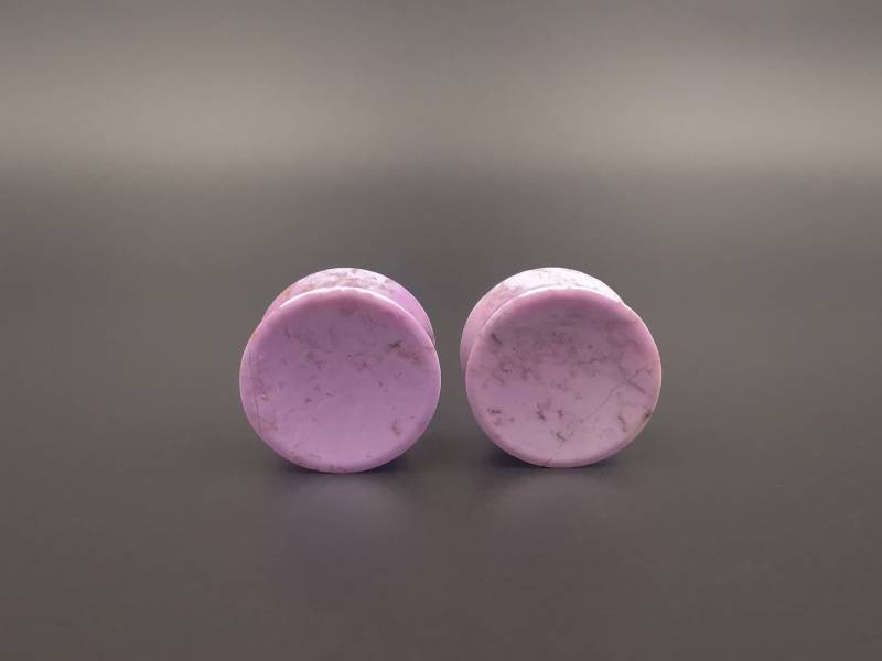 14mm Lavendel Jade Plugs 14mm Lavendel Jade Plugs von JujuStoneworks