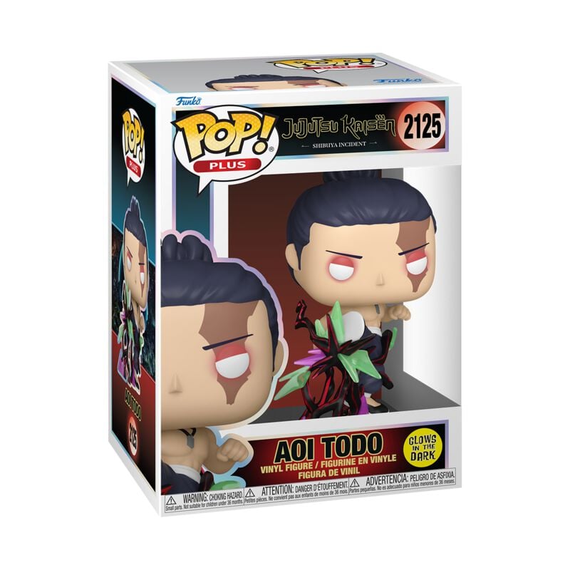 Jujutsu Kaisen - Aoi Todo (Kick) (Glow In The Dark) Vinyl Figur 2125 - Funko Pop! Figur - Funko Shop Deutschland - Lizenzierter Fanartikel von Jujutsu Kaisen