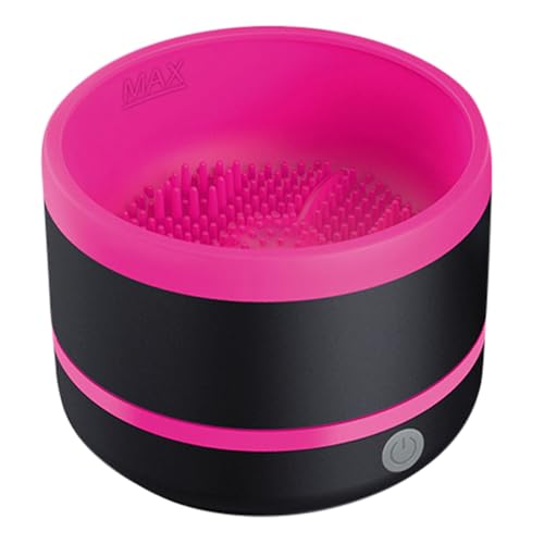 Jukeoiu Automatischer Make-up-Pinsel-Reiniger, elektrische Make-up-Pinsel-Reinigungswerkzeuge – wiederaufladbar, Kosmetik-Werkzeug für Foundation, Concealer, Lidschatten, Rouge-Applikatoren von Jukeoiu
